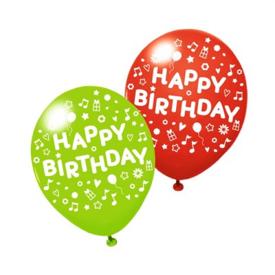 Susy Card õhupall, 3 tk, ümbermõõt 100 cm / Happy Birthday