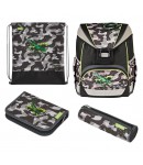 Herlitz koolikott-ranits Ultralight Plus - Camo Dr..